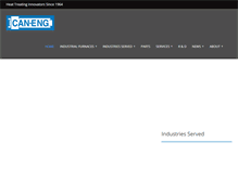 Tablet Screenshot of can-eng.com